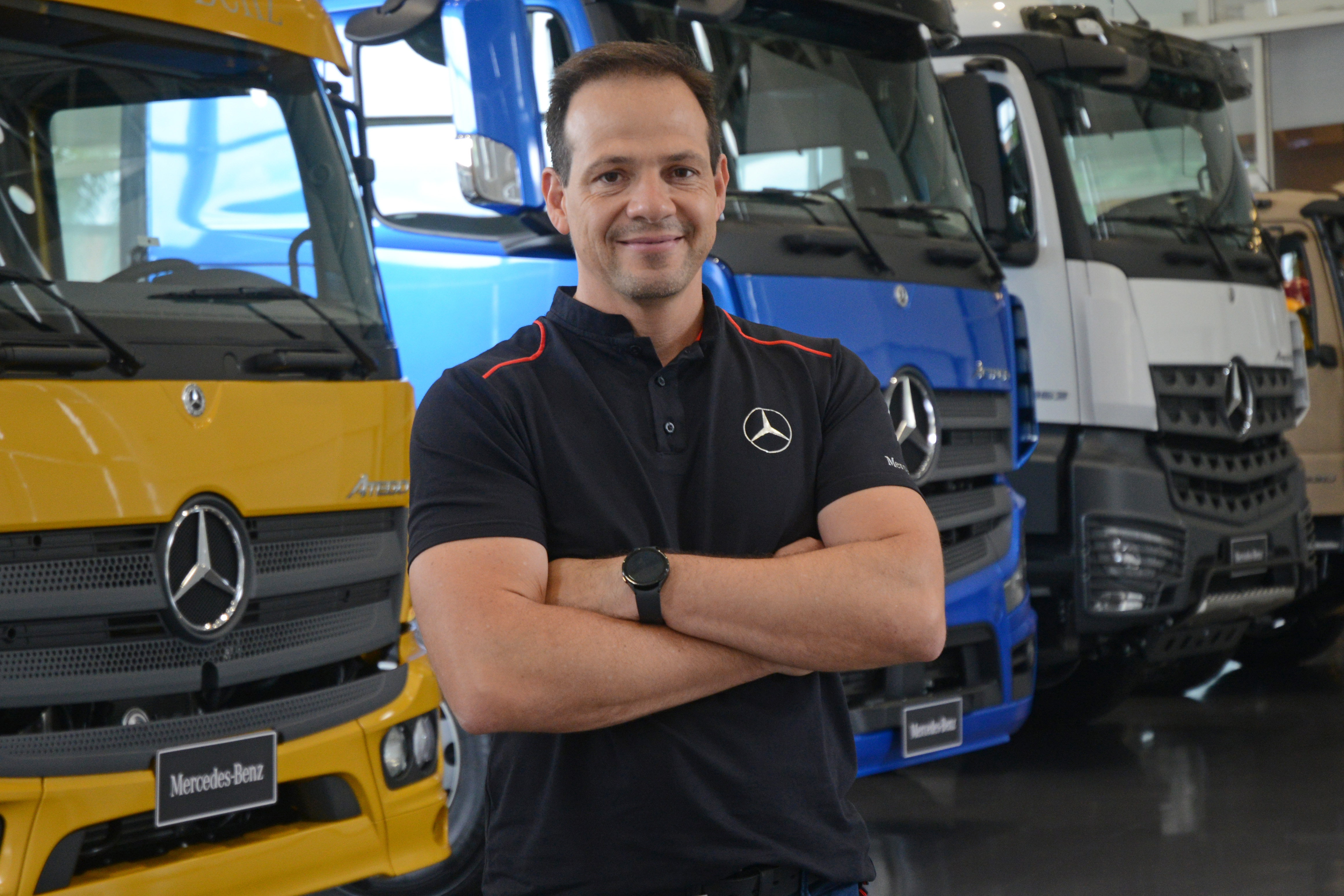 Mercedes Benz Oferece Test Drive Do Actros Para Motoristas De Caminh O