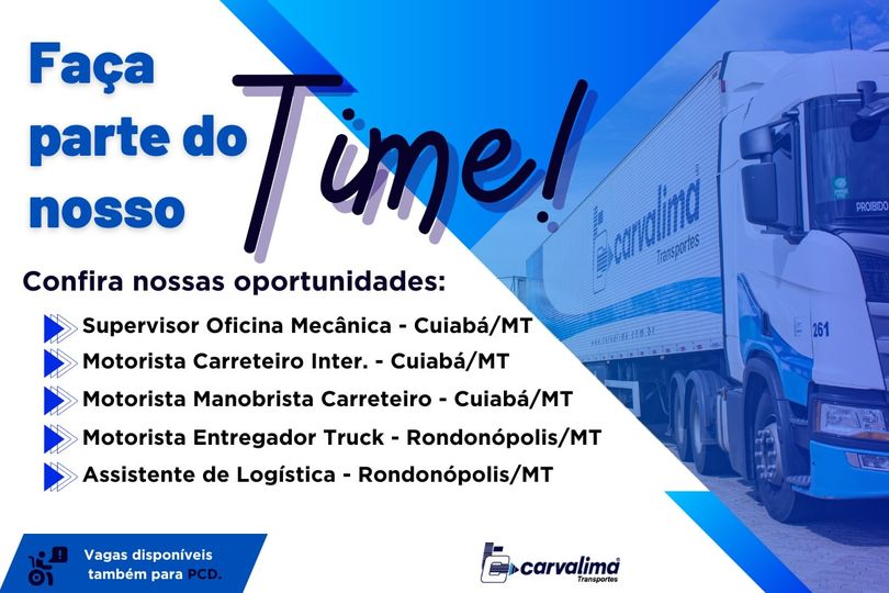 130 vagas de emprego disponíveis hoje (20 de Novembro de 2023) de Analista  De Transporte - Cuiabá, MT