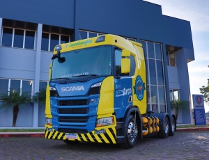 Scania com GNV/biometano faz sucesso