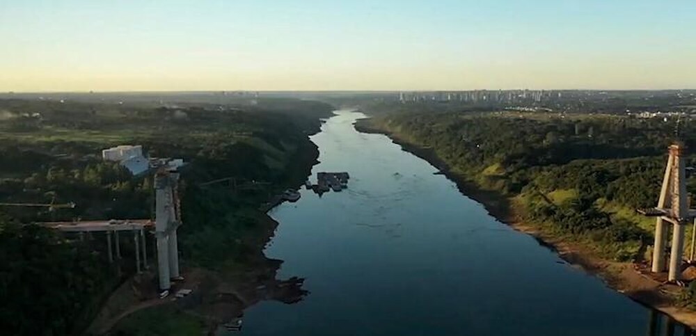 Obras da 2ª ponte entre Brasil e Paraguai avançam