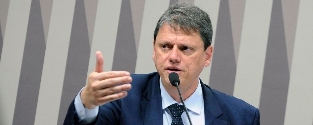 “Estamos concluindo obras”, diz Tarcísio Gomes de Freitas