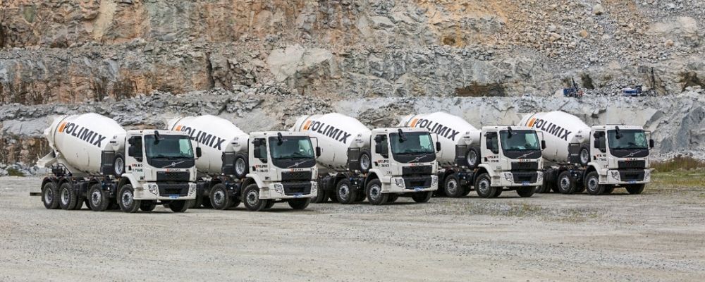 Polimix Concreto adquire 150 Volvo VM Light Mixer