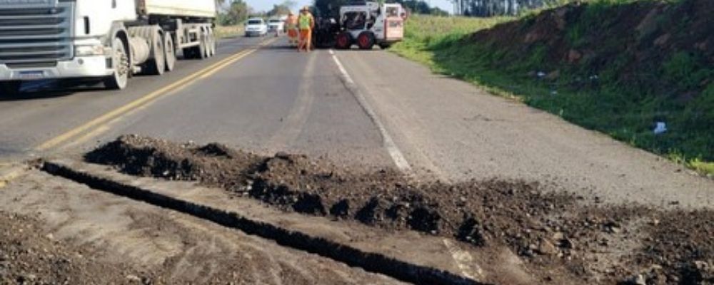 DNIT executa serviços de restauração na BR-282/SC