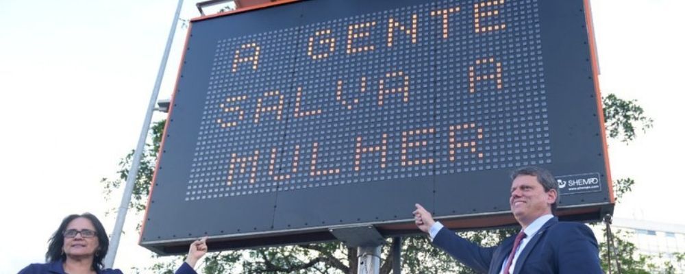 Rodovias receberão painéis com alerta sobre violência contra mulher