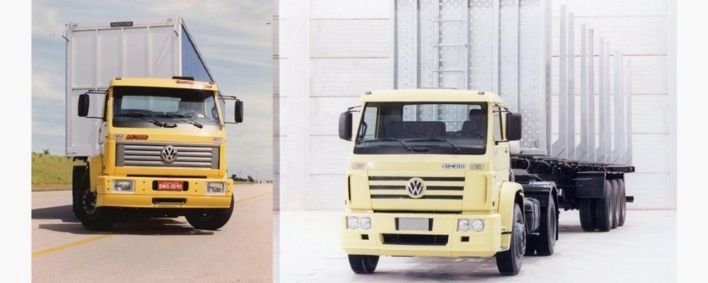 VW 35.300 é o primeiro cavalo mecânico da marca; seu sucessor o VW 40.300