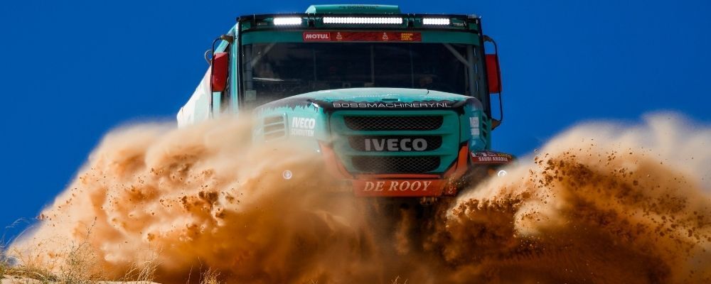 Equipe Petronas De Rooy Iveco preparada para o Dakar 2022