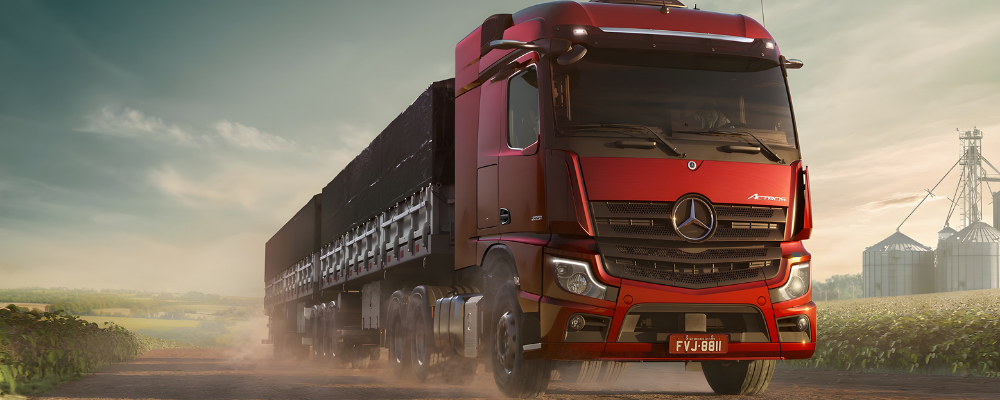 Mercedes-Benz volta ao Mato Grosso para ouvir clientes sobre o desempenho do Novo Actros