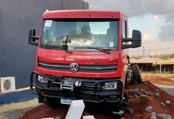 Volkswagen exibe o Delivery 11.180 4x4 na Agrishow 