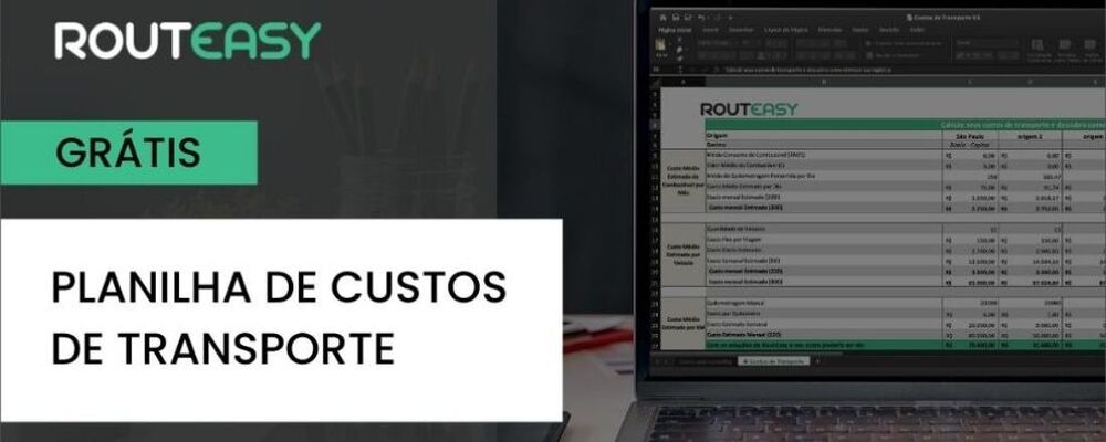 Startup RoutEasy lança planilha sobre custos de transporte 