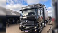 Mercedes-Benz na rota da safra realiza test-drive do Actros em Paragominas