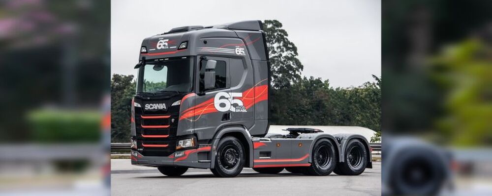 Scania lança Edição Comemorativa de 65 anos de Brasil 