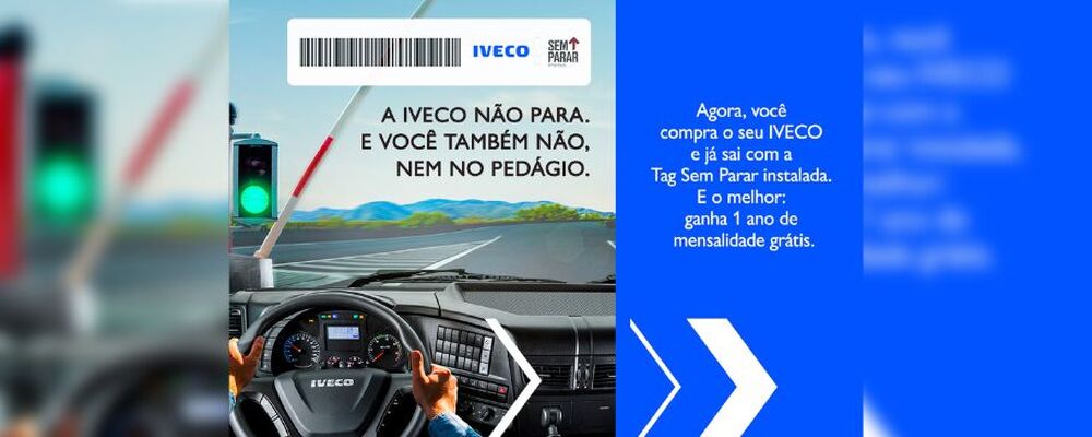 Iveco e Sem Parar Empresas: juntas para manter o transporte em movimento