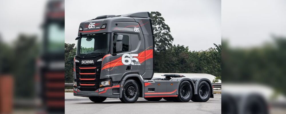 Edição Scania de 65 anos tem apenas 50 modelos disponíveis