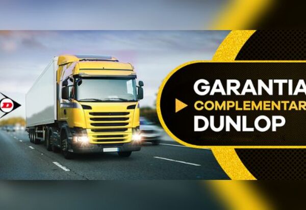 Dunlop amplia garantia de pneus de carga