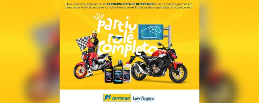 Ipiranga Lubrificantes lança “Partiu Rolê Completo”