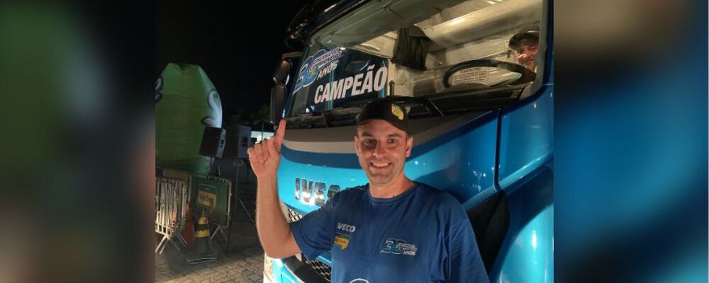 Paranaense vence Gincana do Caminhoneiro e leva para casa um Iveco Tector 0km