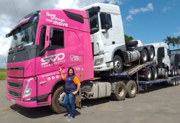 Rosangela Santos fala que as mulheres venceram um tabu sendo motoristas profissionais 