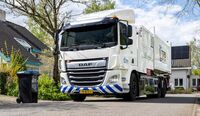 Sete DAF CF Electric começam a atuar no recolhimento de lixos em cidades holandesas 