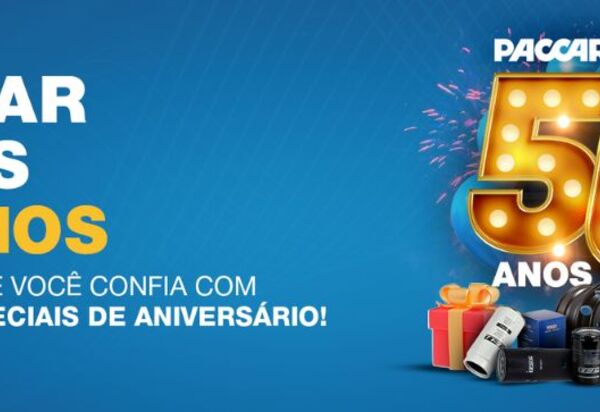 Paccar Parts comemora 50 anos com Promoção Nacional