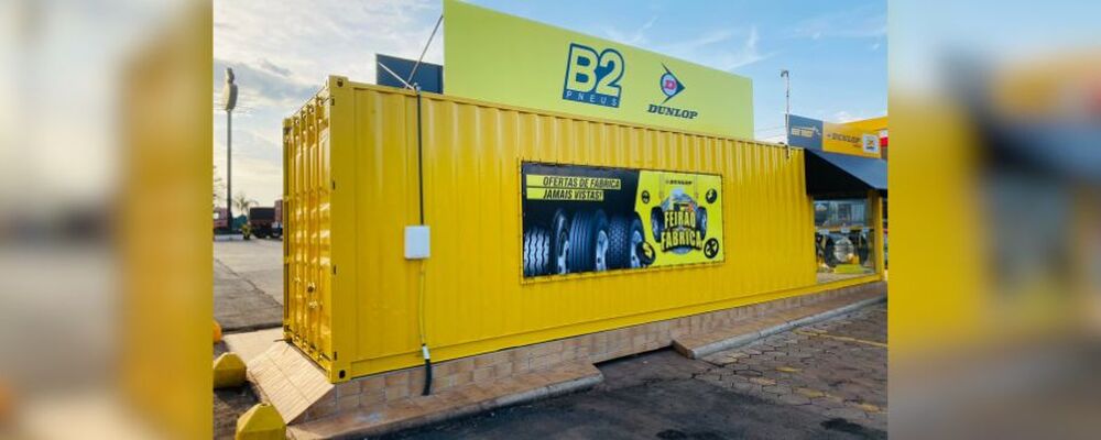 Dunlop inaugura novos containers em Quatro Barras (PR) e Avaré (SP)