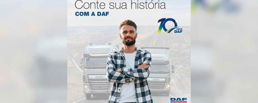 DAF Caminhões lança campanha ‘Conte sua história com a DAF’