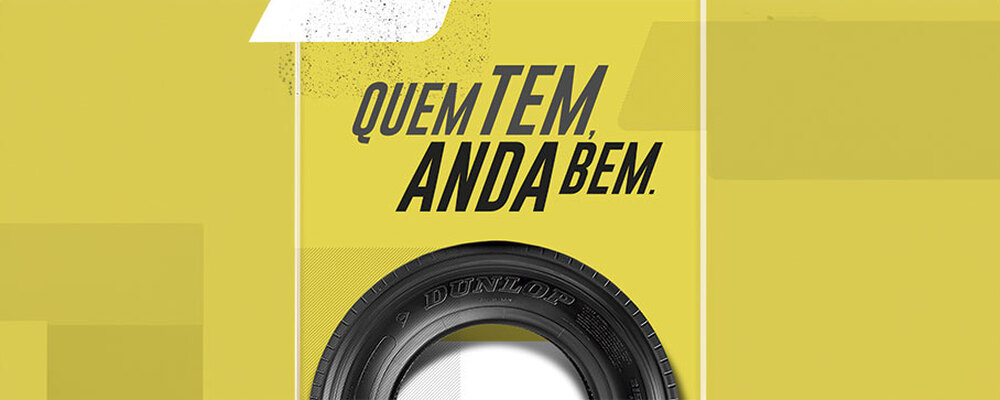 Dunlop Pneus lança novo slogan para o mercado brasileiro