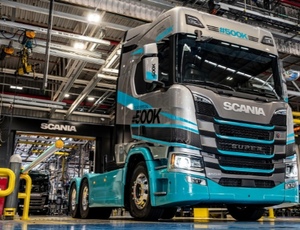 Scania chega à marca de 500 mil caminhões produzidos no Brasil