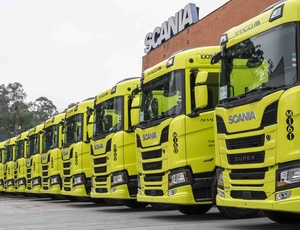 AMAGGI recebe primeiros caminhões Scania movidos a B100 para sua frota