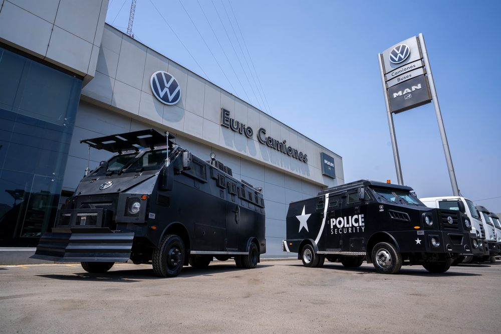 Volkswagen Caminhões e Ônibus estreia com blindados no Peru