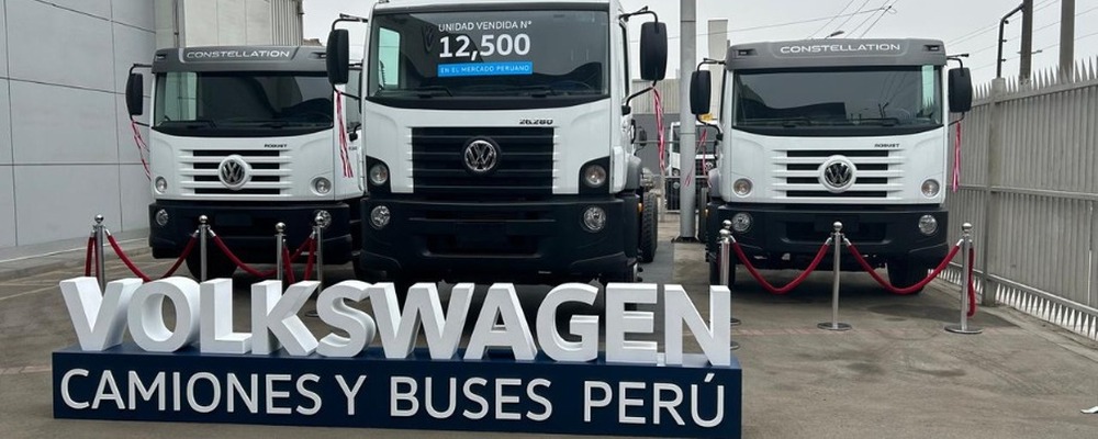 Volkswagen Caminhões e Ônibus supera 12.500 unidades vendidas no Peru