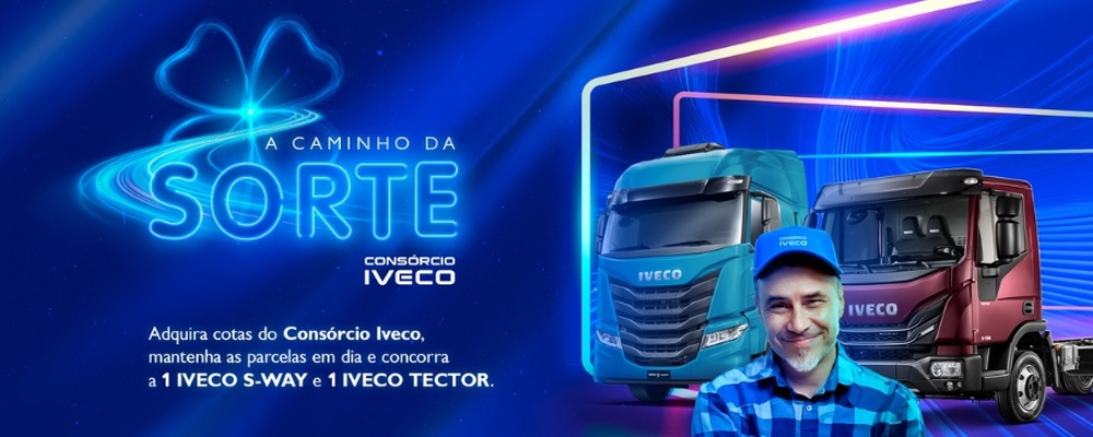 Consórcio Iveco lança campanha que irá sortear dois caminhões