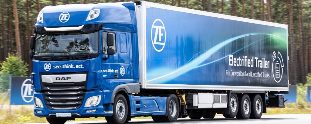 ZF mostra na IAA portfólio completo para descarbonização do transporte rodoviário