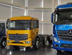 Banco Mercedes-Benz oferece taxas atrativas para adquirir caminhões da marca