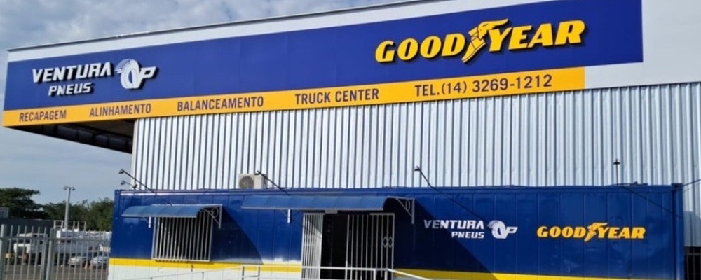 Goodyear e Ventura Pneus inauguram novo Truck Center em Lençóis Paulista